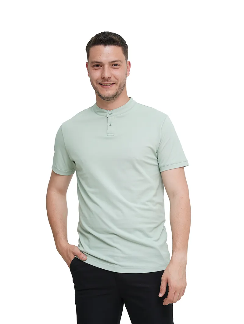 Polo en piqué de coton